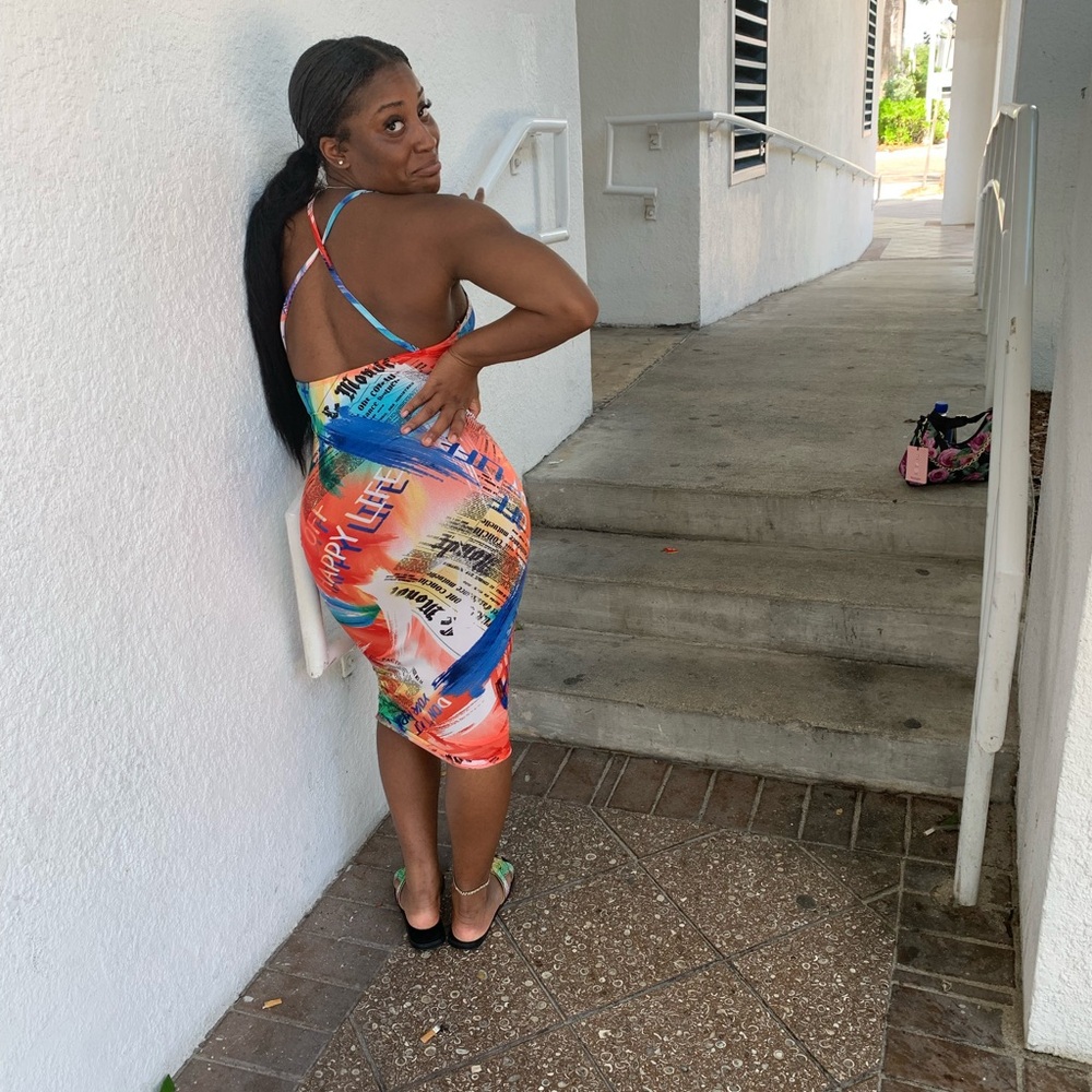 Multicolor Women's Dress